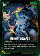 Image for Memory Relapse (B100) (Welcome to Night City - Beta) - Cyberpunk TCG