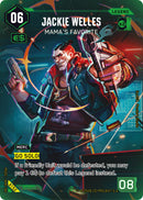 Image for Jackie Welles - Mama's Favorite (ILegend) (B152) (Welcome to Night City - Beta) - Cyberpunk TCG