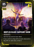 Image for Bootleg Black Sapphire Show (066) (Welcome to Night City - Retail) - Cyberpunk TCG