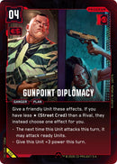 Image for Gunpoint Diplomacy (032) (Welcome to Night City - Retail) - Cyberpunk TCG