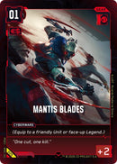 Image for Mantis Blades (025) (Welcome to Night City - Retail) - Cyberpunk TCG