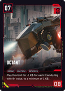Image for Octant (015) (Welcome to Night City - Retail) - Cyberpunk TCG