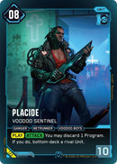 Image for Placide - Voodoo Sentinel (123) (Welcome to Night City - Retail) - Cyberpunk TCG