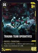 Image for Trauma Team Operatives (056) (Welcome to Night City - Retail) - Cyberpunk TCG