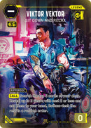 Image for Viktor Vektor - Sit Down and Relax (B002) (Box Toppers - Beta) - Cyberpunk TCG