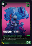 Image for Emergency Atlus (015) (Embracing Power - Retail Starter Deck) - Cyberpunk TCG