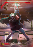Image for Rebecca - Having A Moment (007) (007) (Set 1 Promos) - Cyberpunk TCG