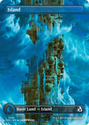 Image for Island (Borderless) (0386) (386) (Reality Fracture) (FRA) - Magic: The Gathering