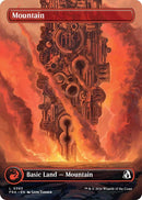 Image for Mountain (Borderless) (0393) (393) (Reality Fracture) (FRA) - Magic: The Gathering