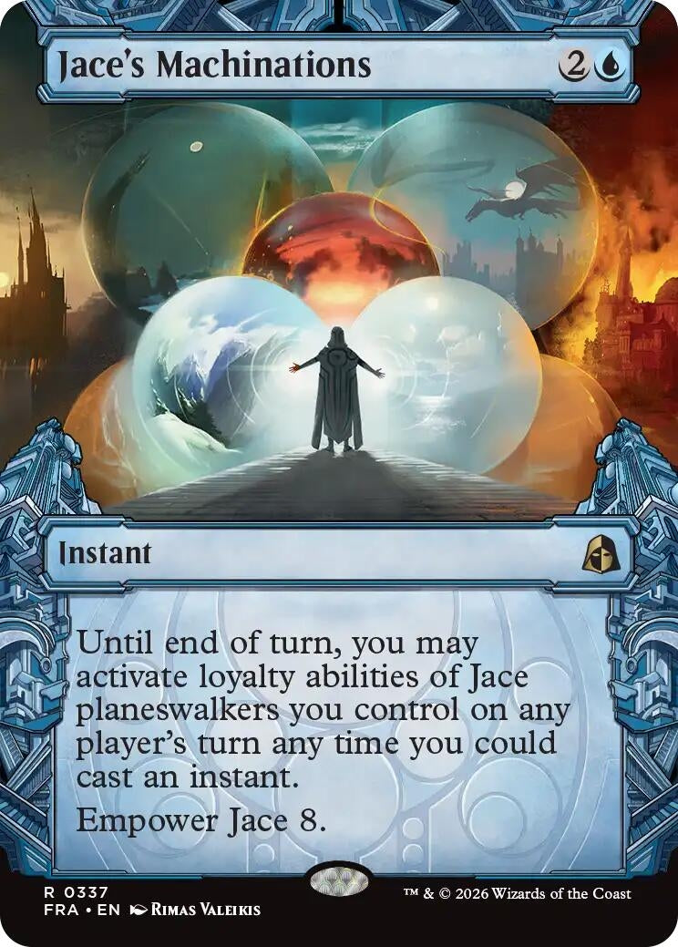 Image for Jace's Machinations (Showcase) (337) (Reality Fracture) (FRA) - Magic: The Gathering