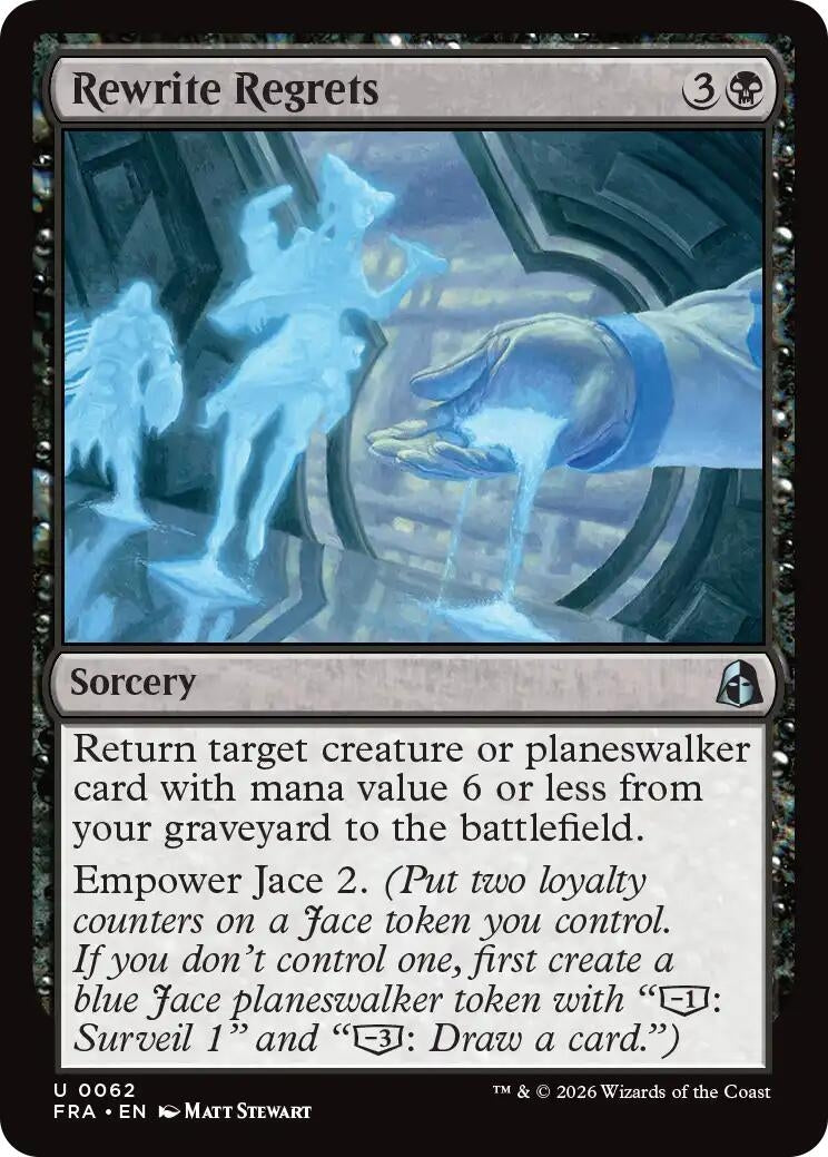 Image for Rewrite Regrets (62) (Reality Fracture) (FRA) - Magic: The Gathering