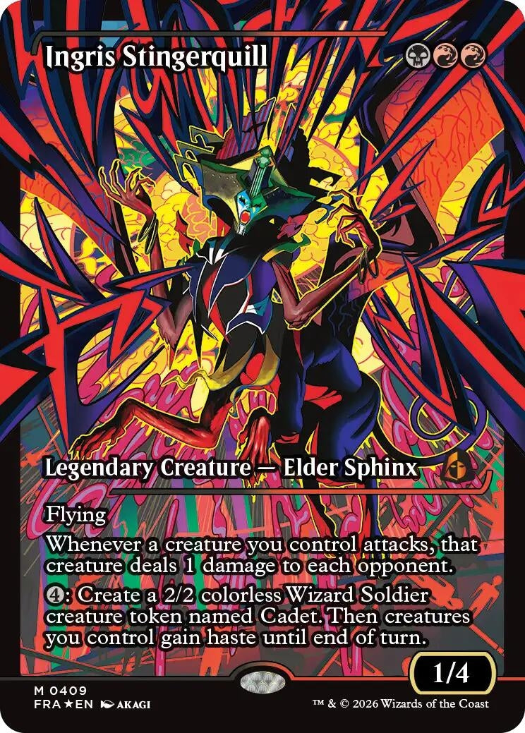 Image for Ingris Stingerquill (Showcase) (0409) (409) (Reality Fracture) (FRA) - Magic: The Gathering