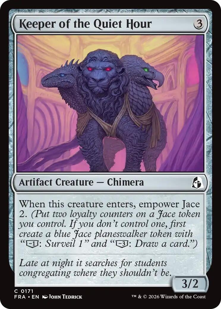 Image for Keeper of the Quiet Hour (171) (Reality Fracture) (FRA) - Magic: The Gathering