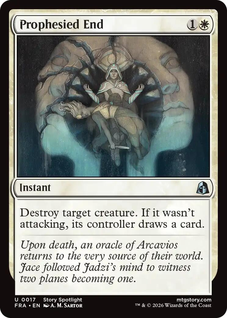 Image for Prophesied End (17) (Reality Fracture) (FRA) - Magic: The Gathering