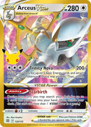 Image for Arceus VSTAR (123/172) (ME: 30th Celebration Classic Collection) (30C) - Pokemon
