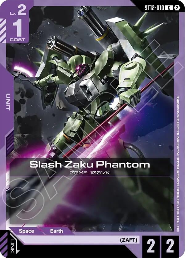 Image for Slash Zaku Phantom (ST12-010) (Starter Deck 12: Raging Onslaught) (ST12) - Gundam Card Game