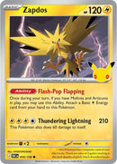 Image for Zapdos (055/128) (ME: 30th Celebration) (30C) - Pokemon