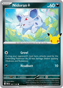 Image for Nidoran F (087/128) (ME: 30th Celebration) (30C) - Pokemon
