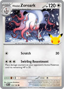 Image for Hisuian Zoroark (123/128) (ME: 30th Celebration) (30C) - Pokemon