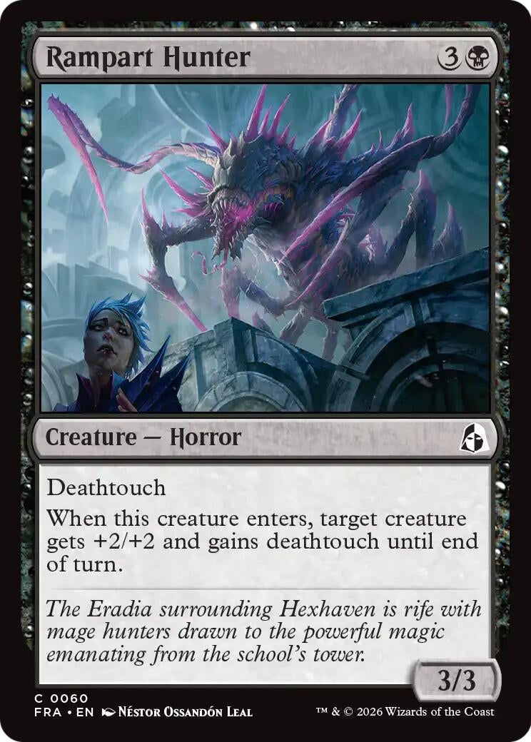 Image for Rampart Hunter (60) (Reality Fracture) (FRA) - Magic: The Gathering