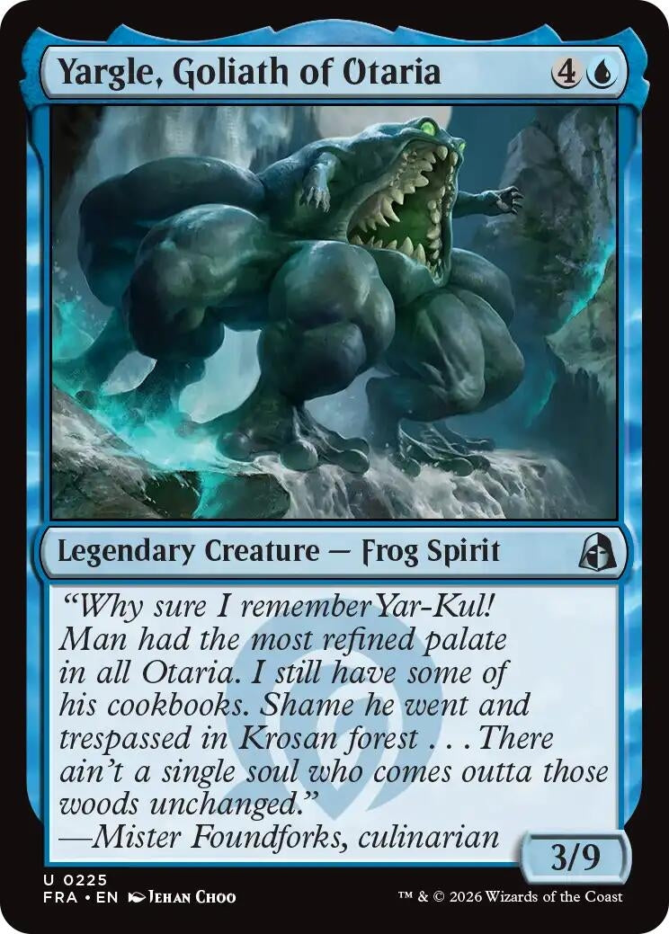 Image for Yargle, Goliath of Otaria (225) (Reality Fracture) (FRA) - Magic: The Gathering