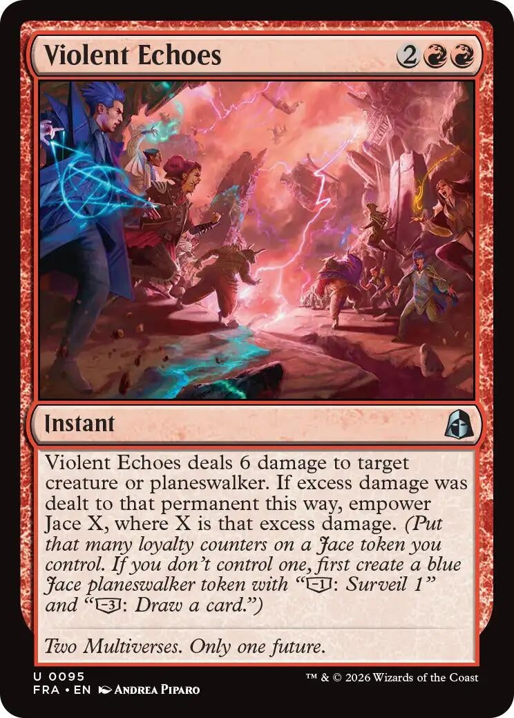 Image for Violent Echoes (95) (Reality Fracture) (FRA) - Magic: The Gathering
