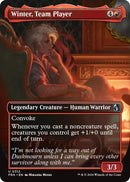 Image for Winter, Team Player (Borderless) (312) (Reality Fracture) (FRA) - Magic: The Gathering