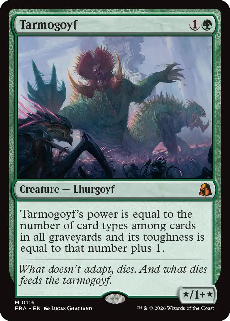 Image for Tarmogoyf (116) (Reality Fracture) (FRA) - Magic: The Gathering