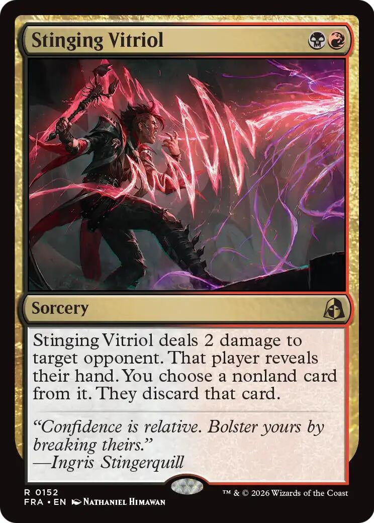 Image for Stinging Vitriol (152) (Reality Fracture) (FRA) - Magic: The Gathering