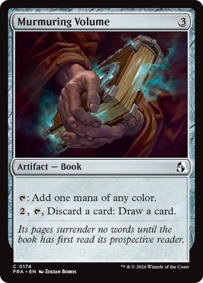 Image for Murmuring Volume (174) (Reality Fracture) (FRA) - Magic: The Gathering