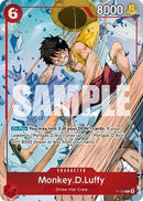 Image for Monkey.D.Luffy (Premium Card Collection -Flame-Flame Fruit Coliseum Edition-) (P-154) (One Piece Promotion Cards) (OP-PR) - One Piece Card Game