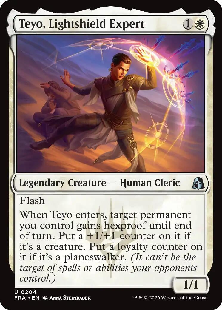 Image for Teyo, Lightshield Expert (204) (Reality Fracture) (FRA) - Magic: The Gathering