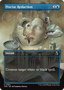 Image for Precise Redaction (Borderless) (362) (Reality Fracture) (FRA) - Magic: The Gathering