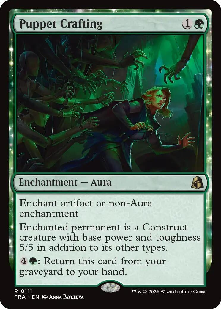 Image for Puppet Crafting (111) (Reality Fracture) (FRA) - Magic: The Gathering