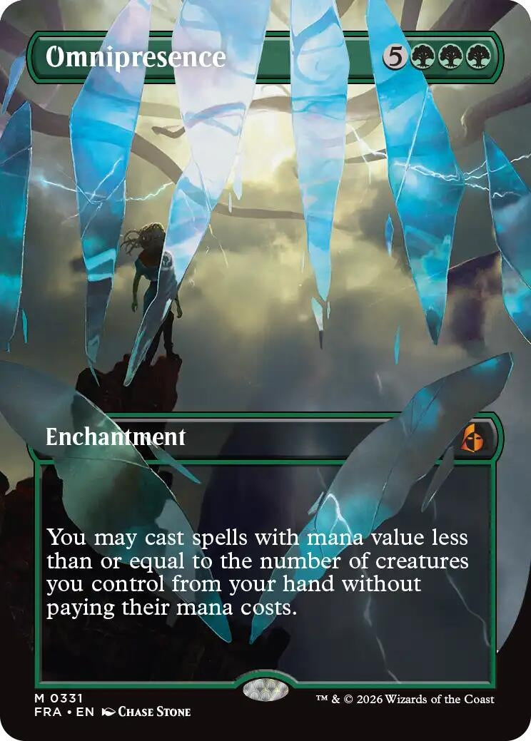 Image for Omnipresence (Borderless) (0331) (331) (Reality Fracture) (FRA) - Magic: The Gathering