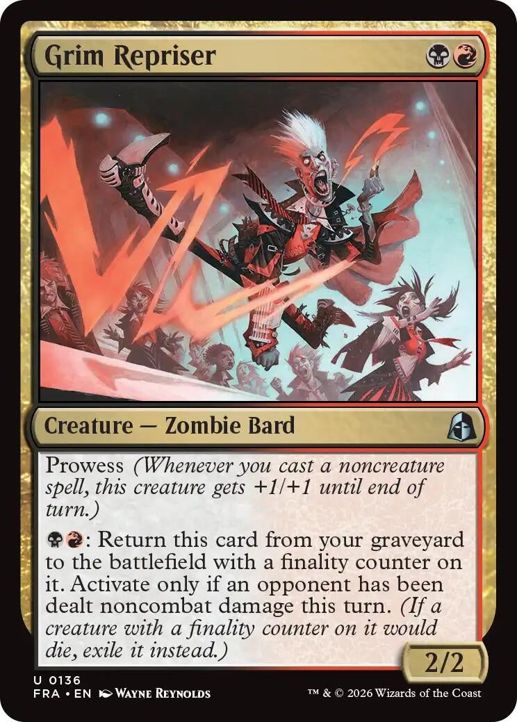 Image for Grim Repriser (136) (Reality Fracture) (FRA) - Magic: The Gathering