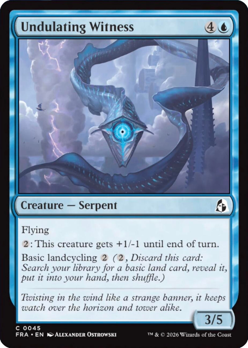 Image for Undulating Witness (45) (Reality Fracture) (FRA) - Magic: The Gathering