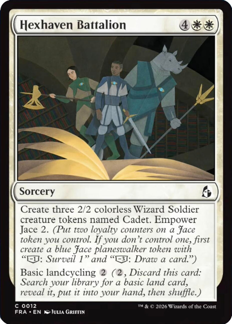 Image for Hexhaven Battalion (12) (Reality Fracture) (FRA) - Magic: The Gathering