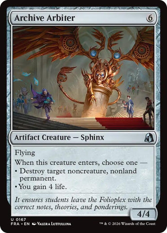 Image for Archive Arbiter (167) (Reality Fracture) (FRA) - Magic: The Gathering