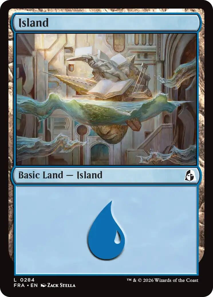 Image for Island (0284) (284) (Reality Fracture) (FRA) - Magic: The Gathering