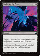 Image for Multiply by Zero (58) (Reality Fracture) (FRA) - Magic: The Gathering