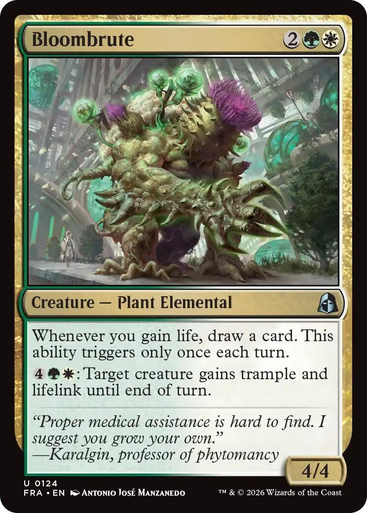 Image for Bloombrute (124) (Reality Fracture) (FRA) - Magic: The Gathering