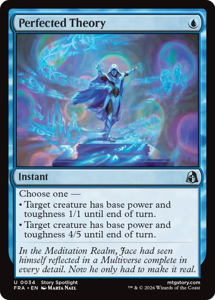 Image for Perfected Theory (34) (Reality Fracture) (FRA) - Magic: The Gathering