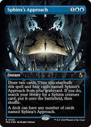 Image for Sphinx's Approach (Borderless) (442) (Reality Fracture) (FRA) - Magic: The Gathering