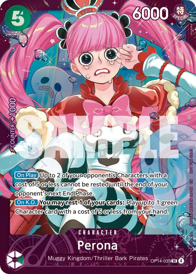 Image for Perona (Extra Grand Battle for Stores Fall 2026) (OP14-033) (One Piece Promotion Cards) (OP-PR) - One Piece Card Game