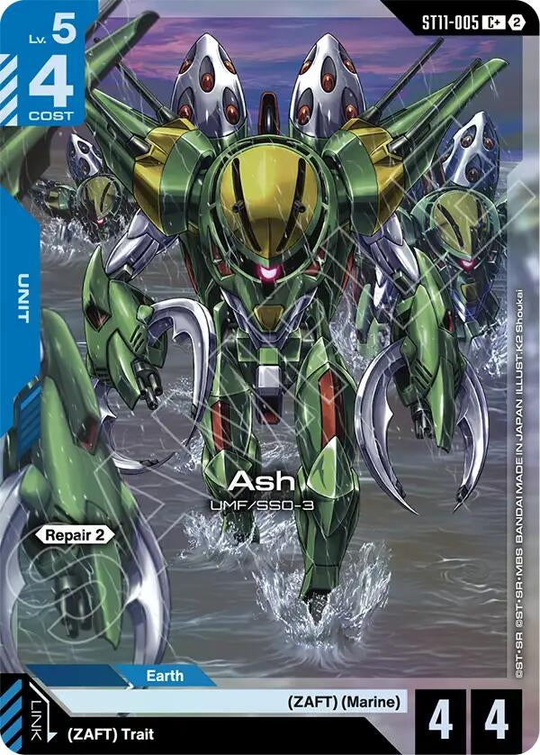 Ash (C+) (ST11-005) (Starter Deck 11: Aquatic Assault)