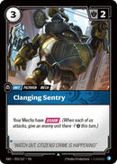 Image for Clanging Sentry (055/167) (Radiance) (RAD) - Riftbound: League of Legends Trading Card Game