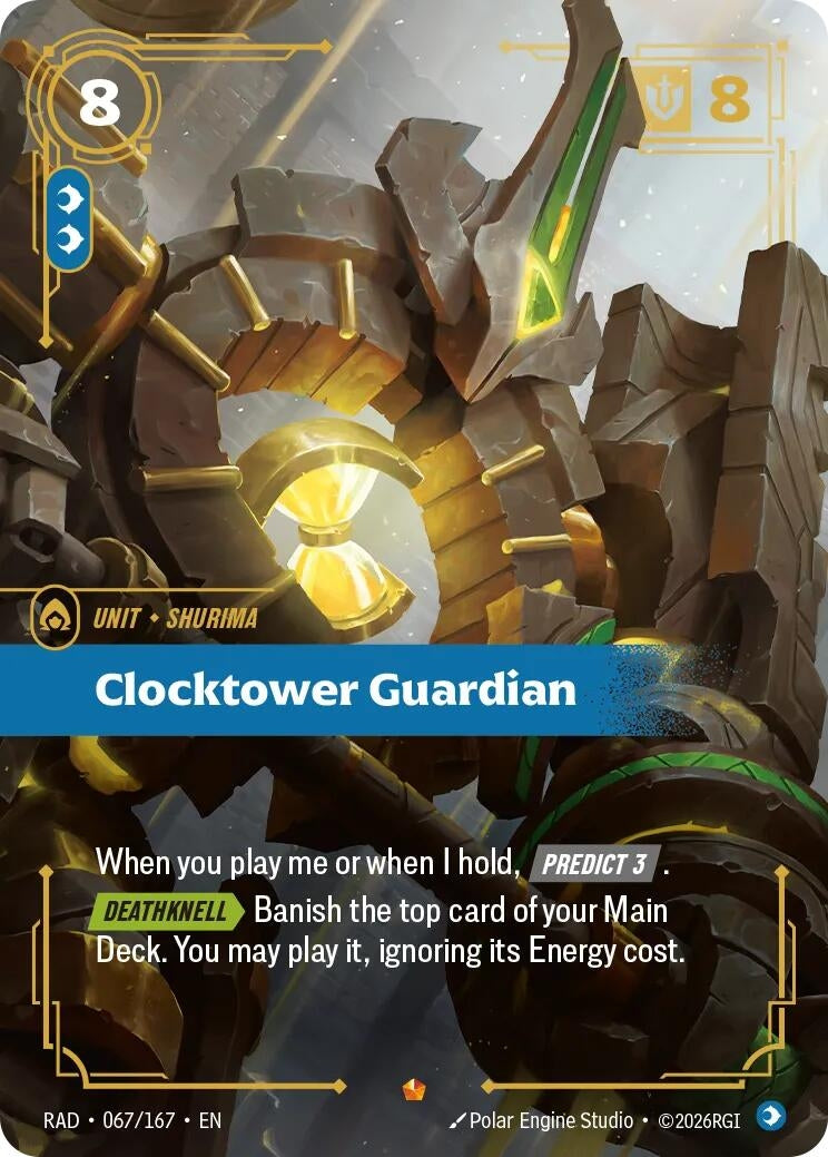 Image for Clocktower Guardian (067/167) (Radiance) (RAD) - Riftbound: League of Legends Trading Card Game