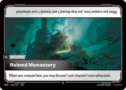 Image for Ruined Monastery (166/167) (Radiance) (RAD) - Riftbound: League of Legends Trading Card Game