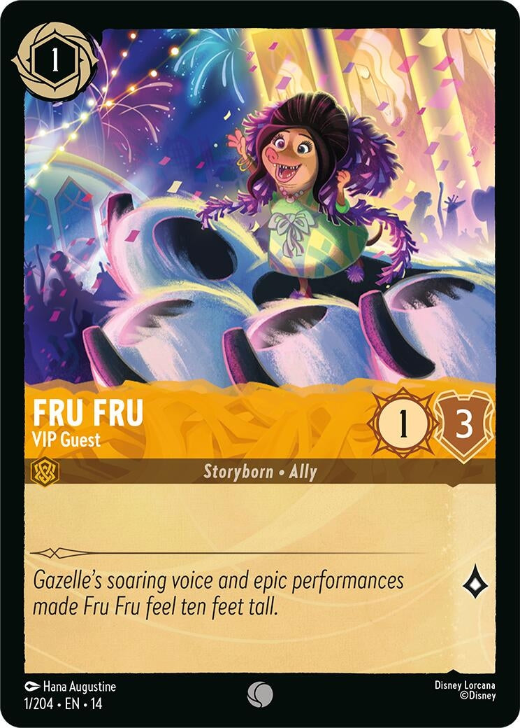 Image for Fru Fru - VIP Guest (1/204) (Hyperia City) (14) - Disney Lorcana